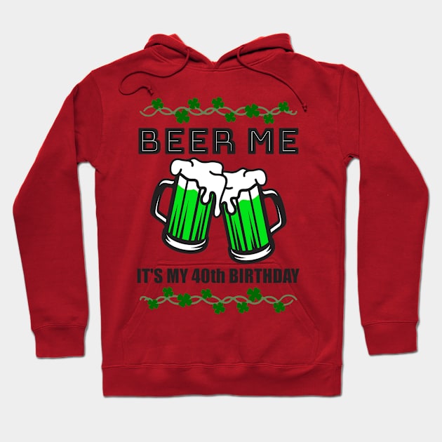 BEER ME - I'M IRISH Hoodie by INLE Designs